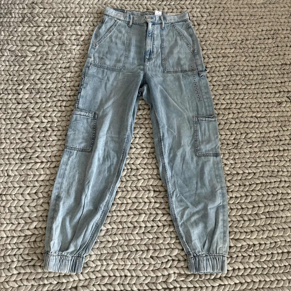 American Eagle Denim High Rise Jogger